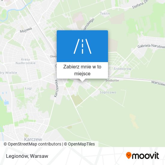 Mapa Legionów