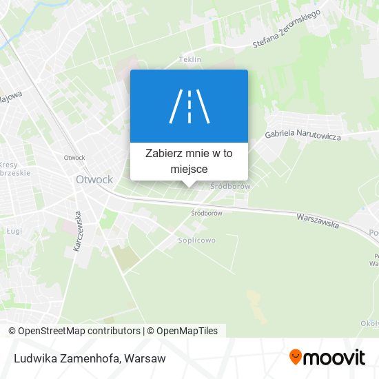 Mapa Ludwika Zamenhofa