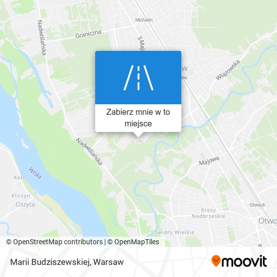 Mapa Marii Budziszewskiej