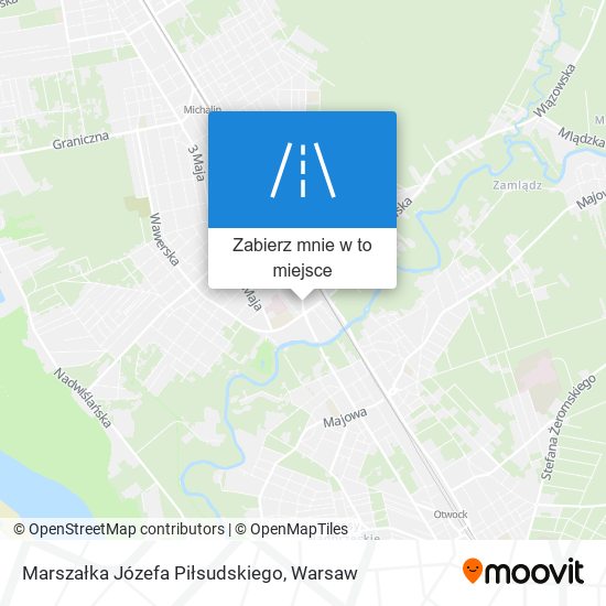 Mapa Marszałka Józefa Piłsudskiego