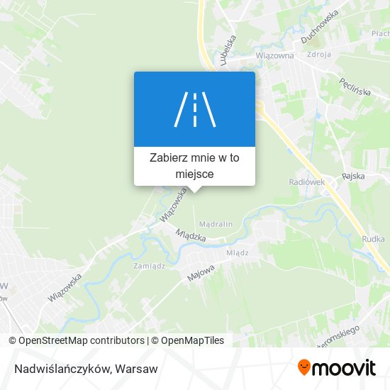 Mapa Nadwiślańczyków