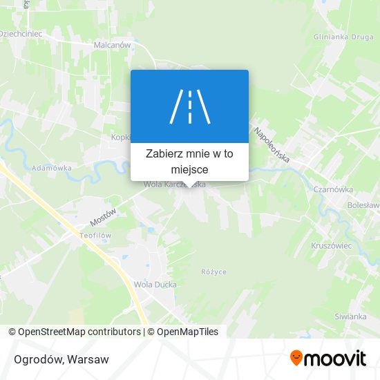 Mapa Ogrodów