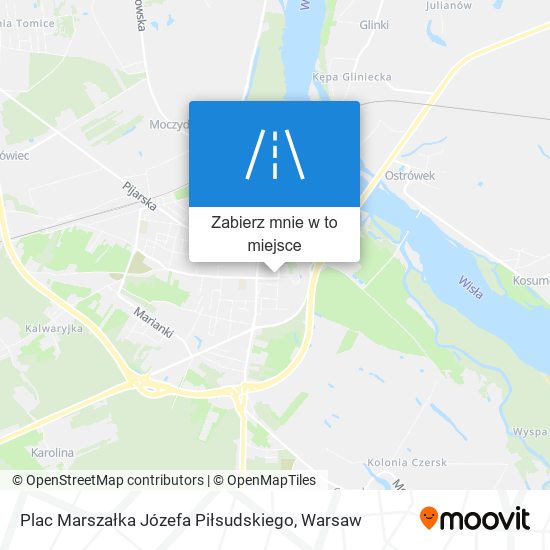 Mapa Plac Marszałka Józefa Piłsudskiego