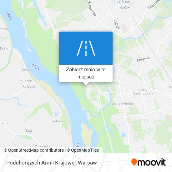 Mapa Podchorążych Armii Krajowej