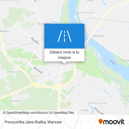 Mapa Porucznika Jana Białka