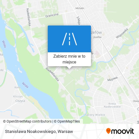 Mapa Stanisława Noakowskiego