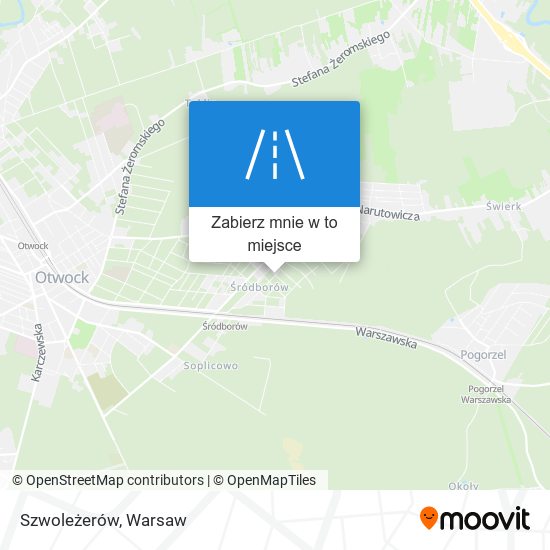 Mapa Szwoleżerów