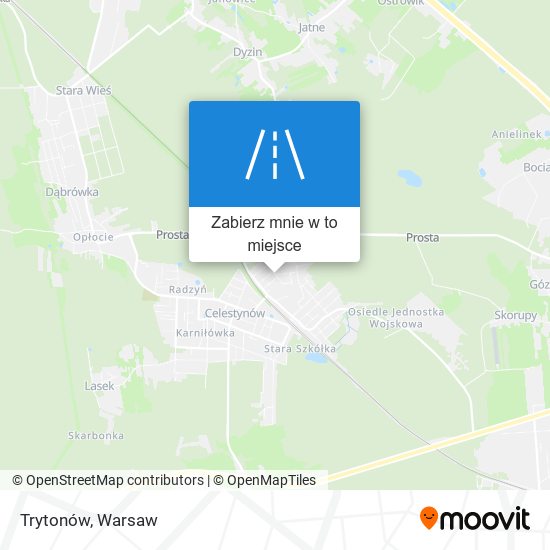 Mapa Trytonów