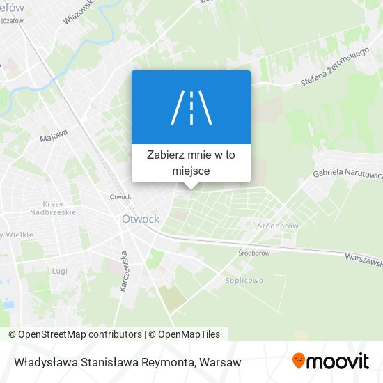 Mapa Władysława Stanisława Reymonta