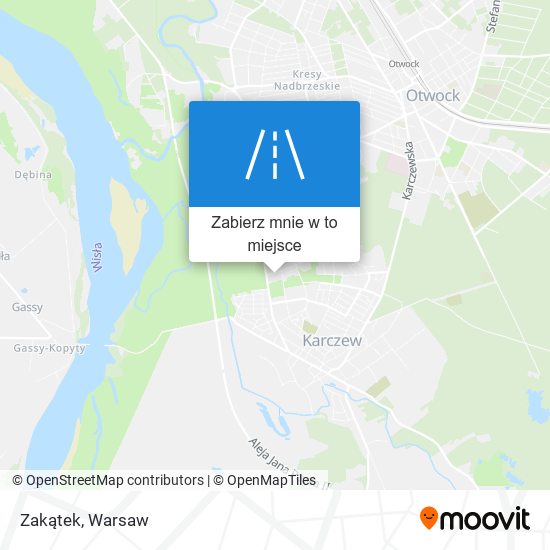 Mapa Zakątek