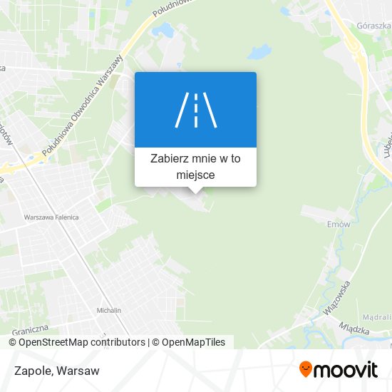 Mapa Zapole