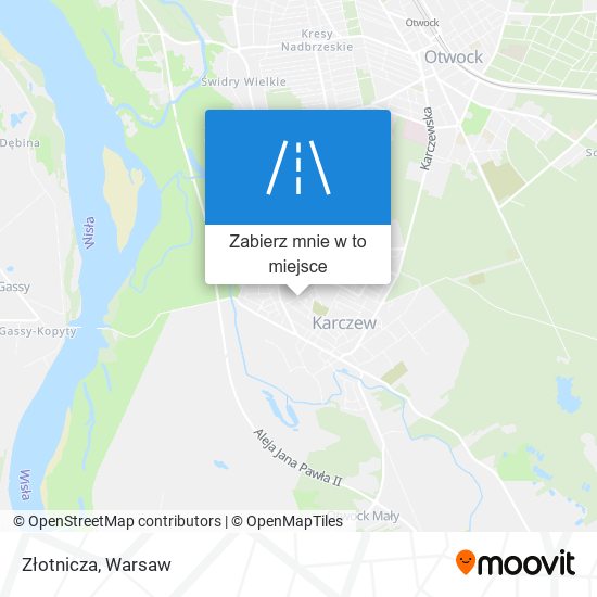 Mapa Złotnicza