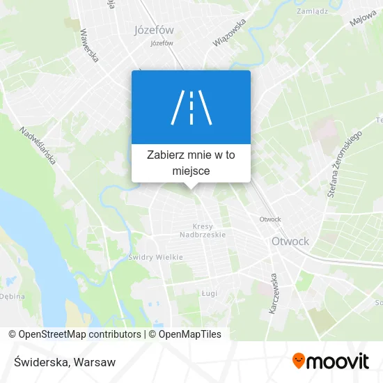Mapa Świderska