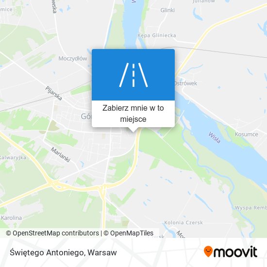 Mapa Świętego Antoniego