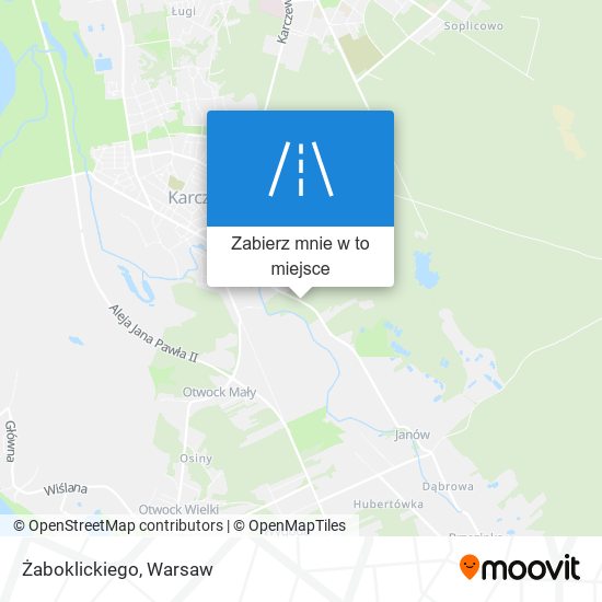 Mapa Żaboklickiego