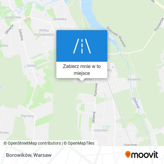 Mapa Borowików