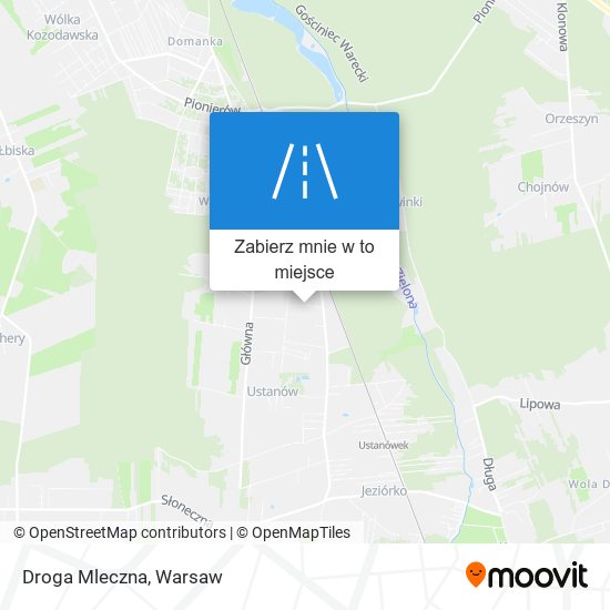 Mapa Droga Mleczna