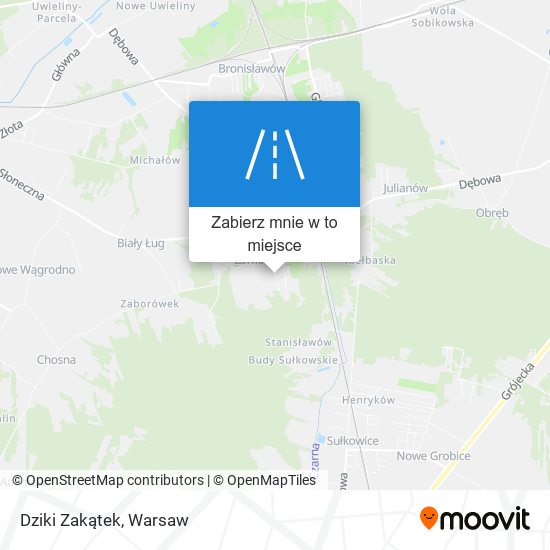 Mapa Dziki Zakątek