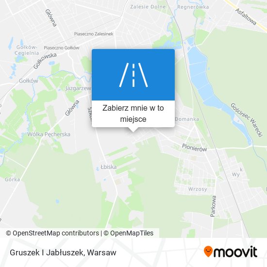 Mapa Gruszek I Jabłuszek