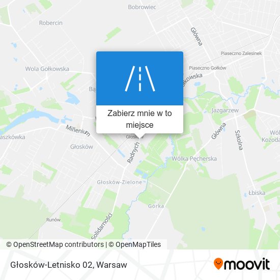 Mapa Głosków-Letnisko 02