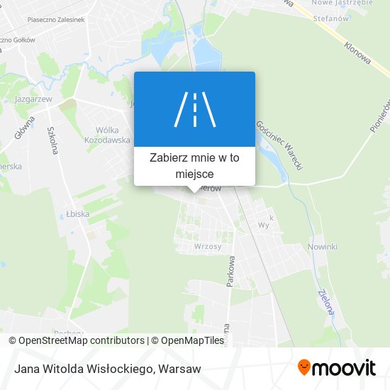 Mapa Jana Witolda Wisłockiego