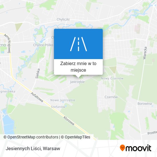 Mapa Jesiennych Liści