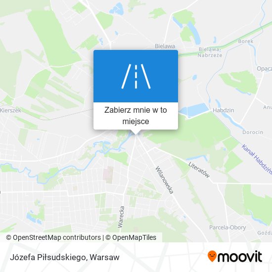 Mapa Józefa Piłsudskiego