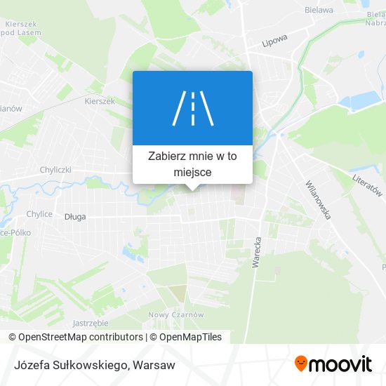 Mapa Józefa Sułkowskiego