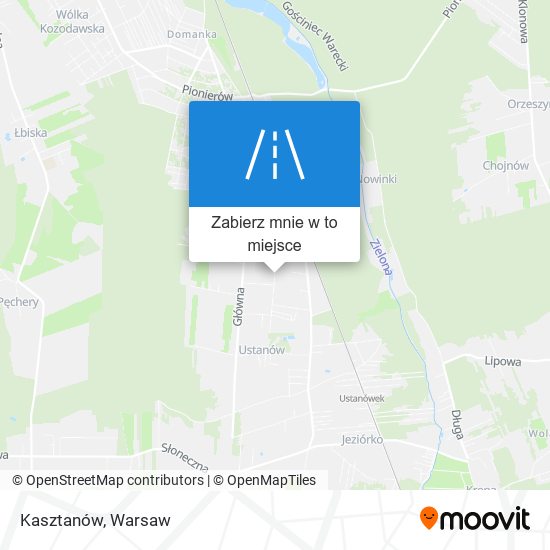 Mapa Kasztanów