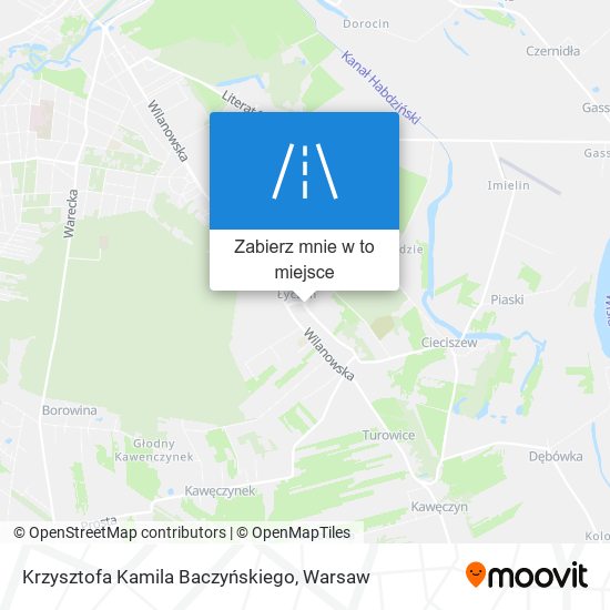 Mapa Krzysztofa Kamila Baczyńskiego