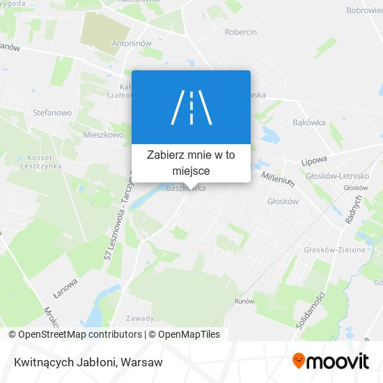 Mapa Kwitnących Jabłoni