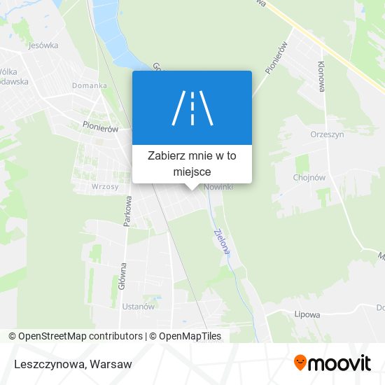 Mapa Leszczynowa