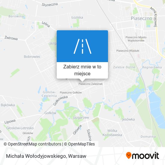 Mapa Michała Wołodyjowskiego