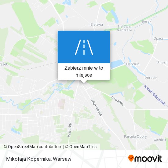 Mapa Mikołaja Kopernika