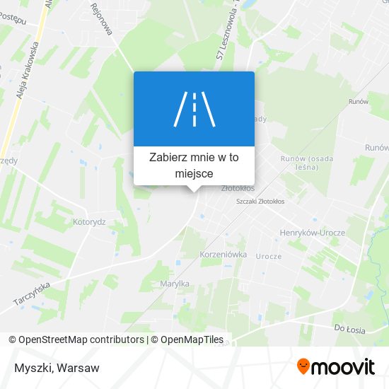 Mapa Myszki