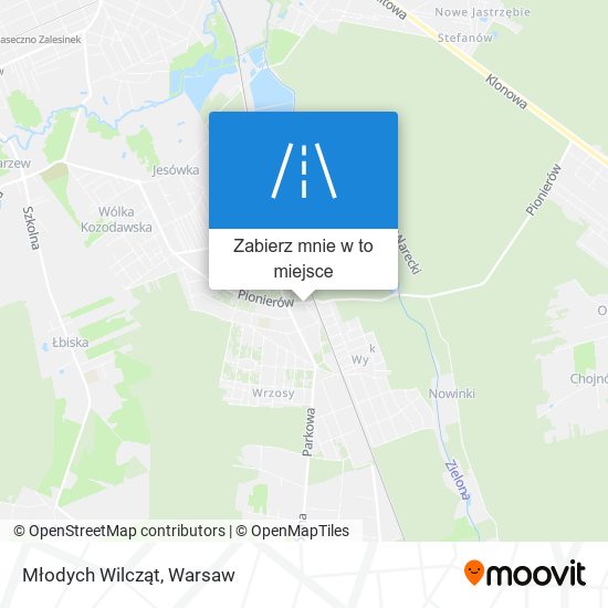 Mapa Młodych Wilcząt