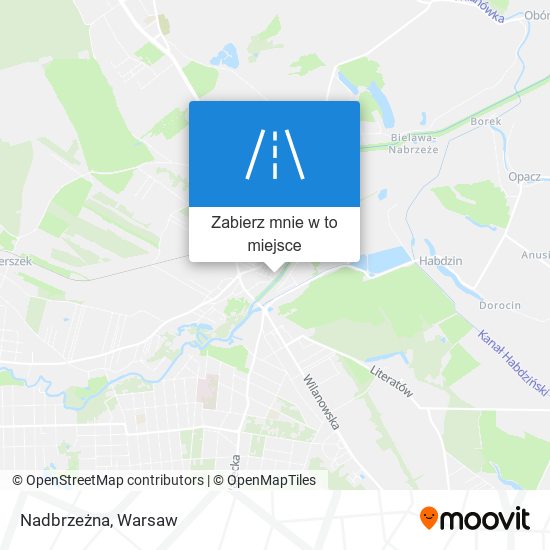 Mapa Nadbrzeżna