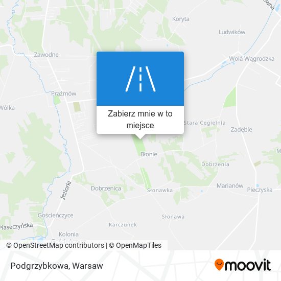 Mapa Podgrzybkowa