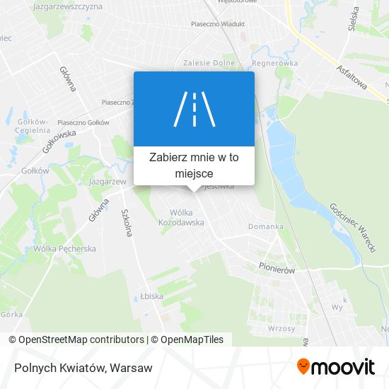 Mapa Polnych Kwiatów