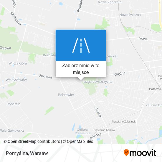 Mapa Pomyślna