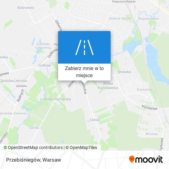 Mapa Przebiśniegów