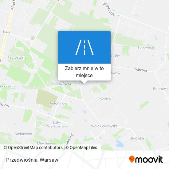 Mapa Przedwiośnia