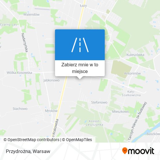 Mapa Przydrożna