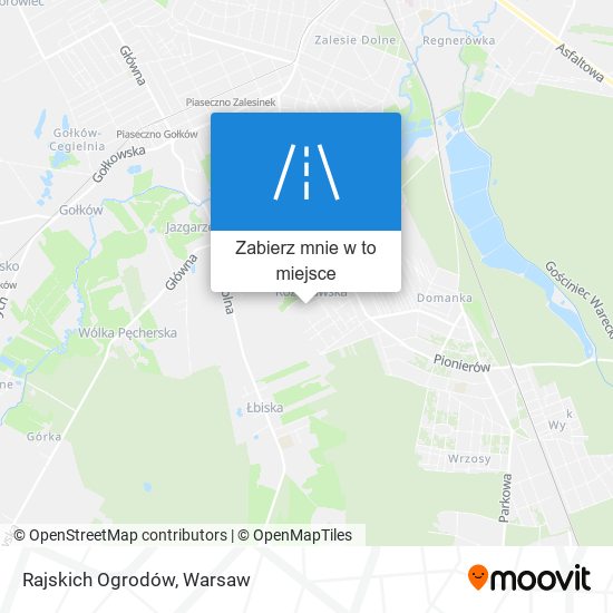 Mapa Rajskich Ogrodów