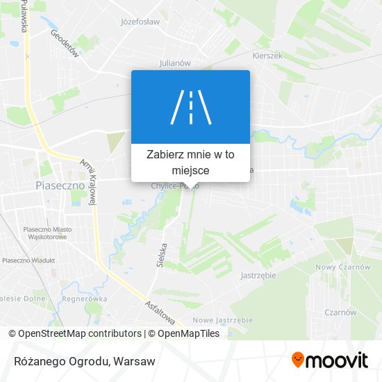 Mapa Różanego Ogrodu