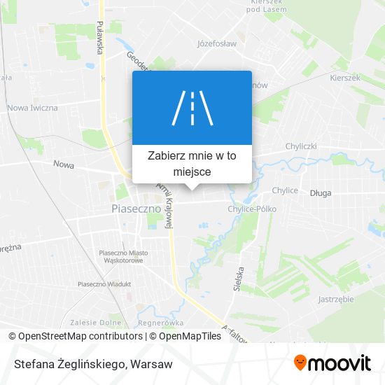 Mapa Stefana Żeglińskiego