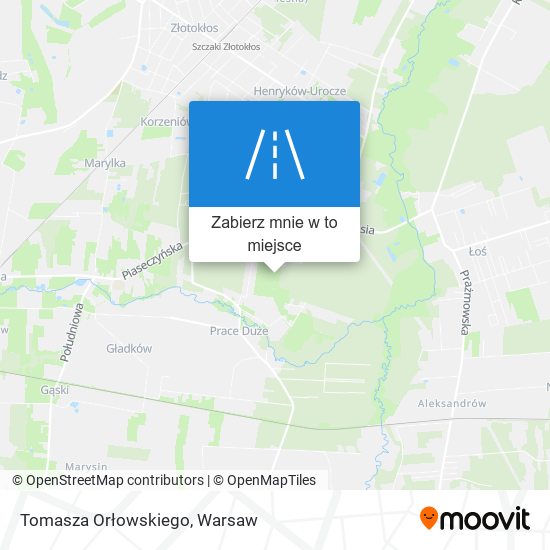 Mapa Tomasza Orłowskiego