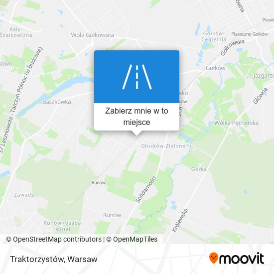 Mapa Traktorzystów