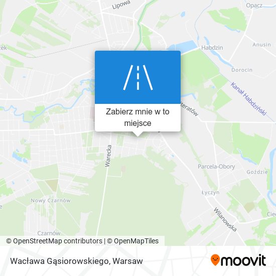 Mapa Wacława Gąsiorowskiego