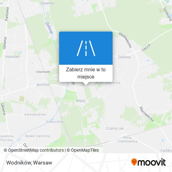 Mapa Wodników